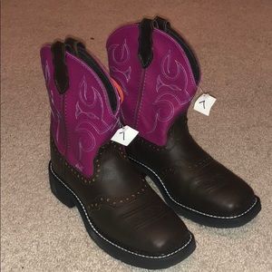Justin womens square toe boot